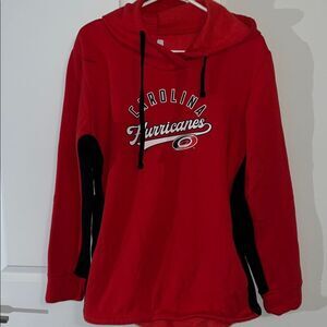 Women’s Carolina Hurricanes thick nhl Hooded hoodie sweatshirt pullover shirt XL